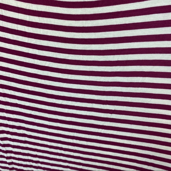 Bobeau Estelle Stripe Side Draped Dress, size 3X - Picture 8 of 9